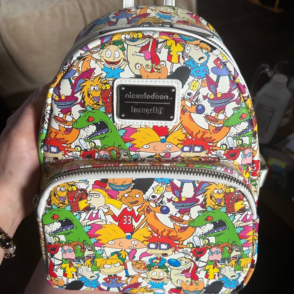 Nickelodeon rewind all over Loungefly backpack!